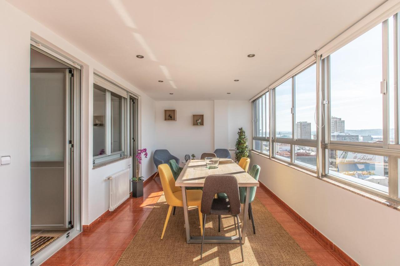 Luminoso Apartamento En Cuatro Caminos 拉科鲁尼亚 外观 照片